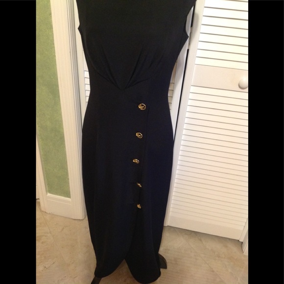 Vintage Pierre Balmain black dress - Picture 5 of 11